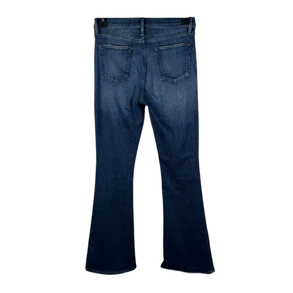 Frame Le High Flare Leg Jeans Bestia Blue Wash High Rise Womens size 29 - Picture 7 of 9